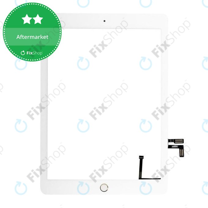 Vetro touch con pulsante Home per iPad (5th Gen 2017), Gold