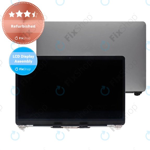 Schermo LCD per MacBook Air 13" A2337 (2020), Space Gray, Display, Vetro frontale, Scocca, Refurbished