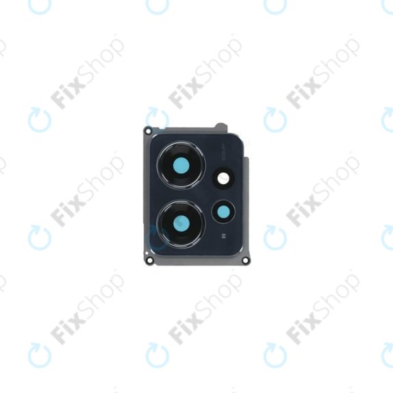 Lente fotocamera posteriore con frame per Xiaomi Redmi Note 12 23021RAAEG, 23021RAA2Y, Onyx Grey, 56000600M700, Genuine Service Pack