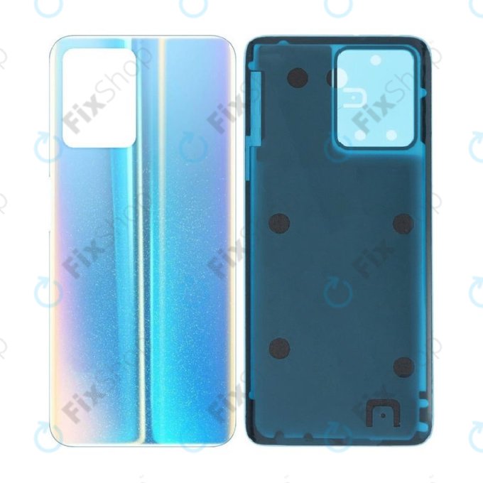 Cover batteria per Realme 9 Pro RMX3471, RMX3472, Sunrise Blue