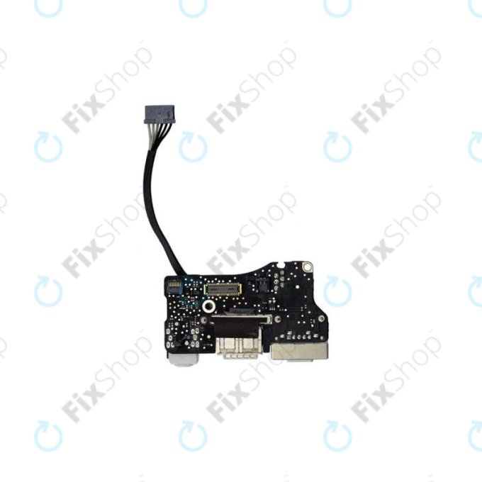 Scheda I/O (MagSafe 2, USB, Audio) per MacBook Air 13" A1466 (Mid 2013 - Mid 2017), Refurbished