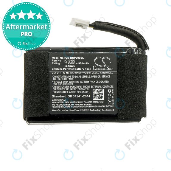 Batteria per Bang & Olufsen BeoPlay P2, C129D2, 900mAh, HQ