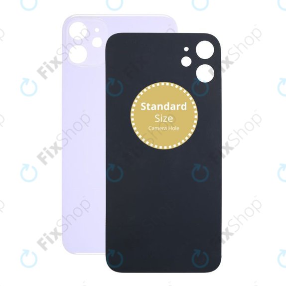 Vetro scocca posteriore per iPhone 11, Purple