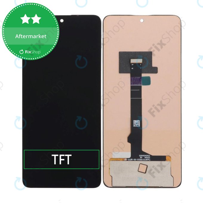 Schermo LCD per Xiaomi Poco X6 Pro, Vetro touch senza cornice