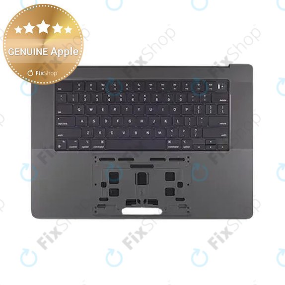 Top case con tastiera US e batteria per MacBook Pro 16", A3403 (2024), Space Black, 661-42823, Genuine Apple