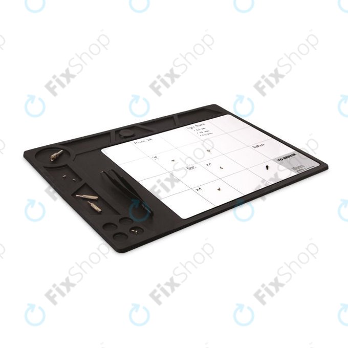 Tappetino magnetico Pro per viti e piccole parti 4in1, SBS, Black