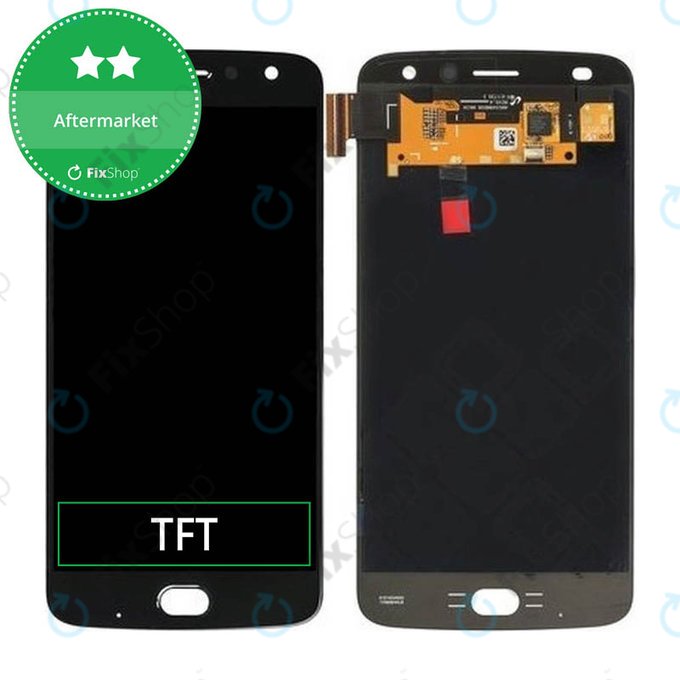 Schermo LCD per MotGoldla Moto Z2 Play XT1710-09, Black, Vetro touch senza cornice