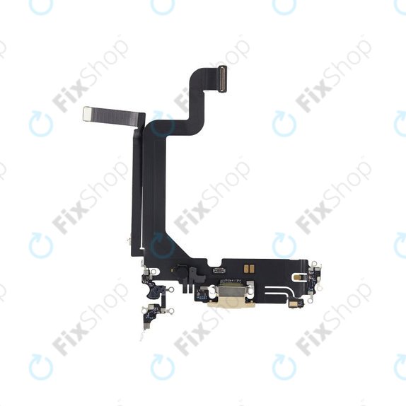 Connettore di ricarica con Cavo flex per iPhone 14 Pro Max, Gold