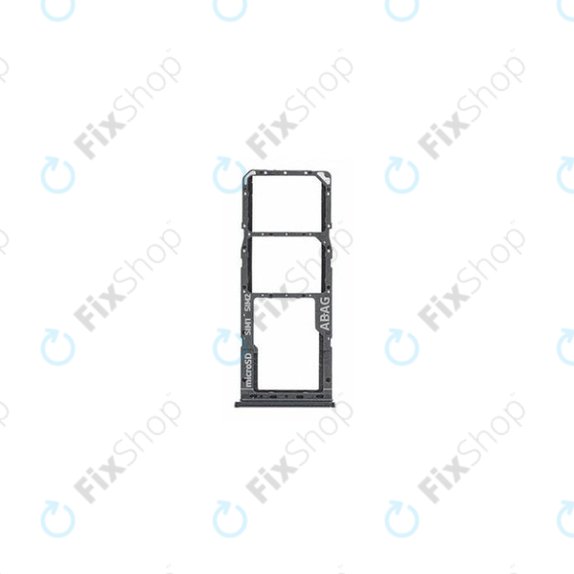 SIM e SD Tray per Samsung A21s A217F, Black, GH98-45392A, Genuine Service Pack