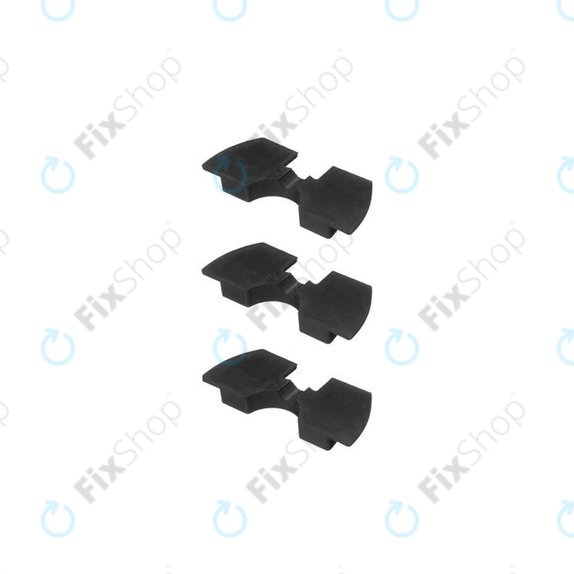 Ammortizzatori di vibrazione 3pcs per Xiaomi Mi Electric Scooter 1S, 2 M365, Essential, Pro, Pro 2, Black