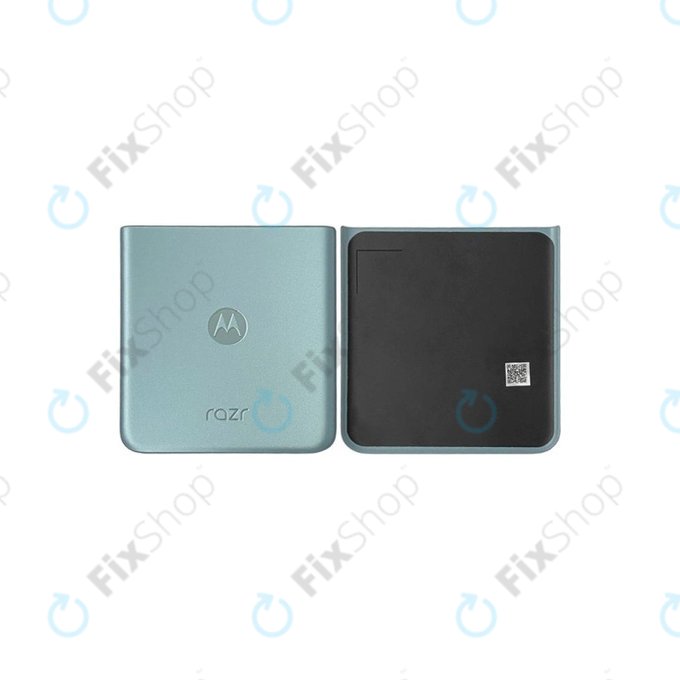 Cover batteria per MotGoldla Razr 40 Ultra, Glacier Blue, SL98D65404, Genuine Service Pack