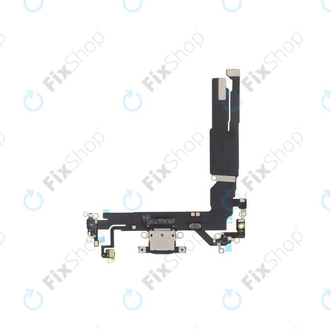 Connettore di ricarica con Cavo flex per iPhone 16, Black