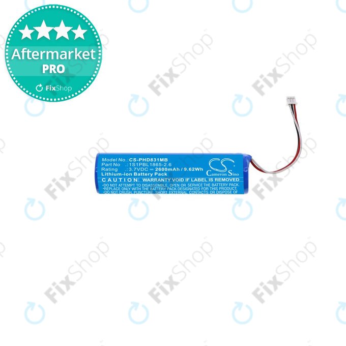 Batteria per Philips Avent SCD831, SCD833, SCD835, SCD841, 1S1PBL1865-2.6, 2600mAh, HQ