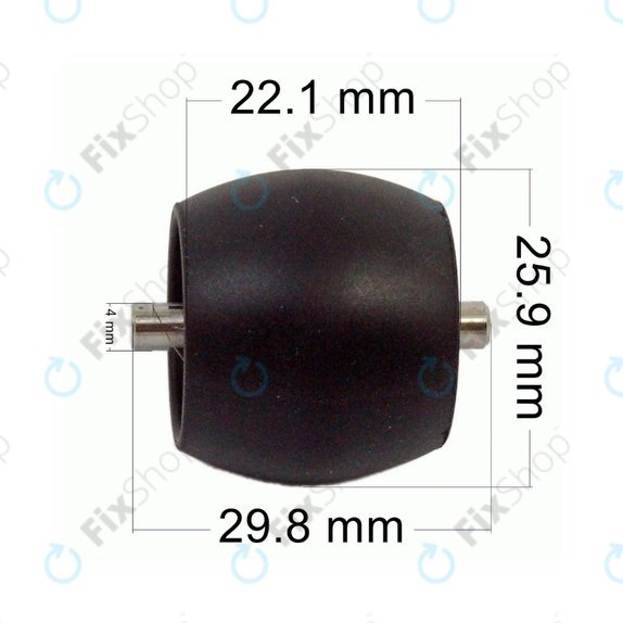Ruota anteriore per Dreme Bot L10 Pro, L10s Ultra Gen2, Roborock S4, S6, S7, Xiaomi Mi Robot Vacuum Mop 2s, Pro