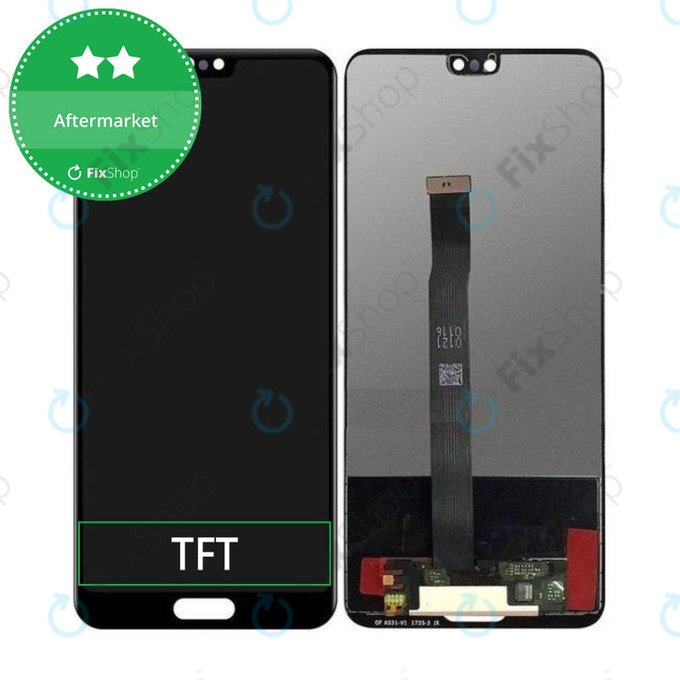 Schermo LCD per Huawei P20, Vetro touch senza cornice