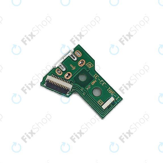 Scheda PCB connettore di ricarica per Sony Playstation 4 Slim, 4 Pro DualShock 4 V2 (CUH-ZCT2)