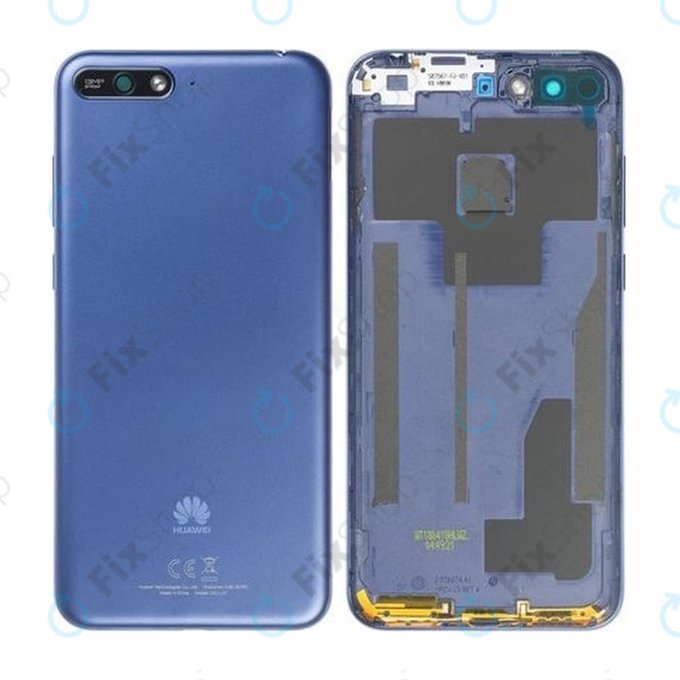Cover batteria per Huawei Y6 (2018), Blue, 97070TXX, Genuine Service Pack