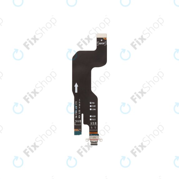 Connettore di ricarica e Cavo flex per Samsung Z Fold 7 F966B