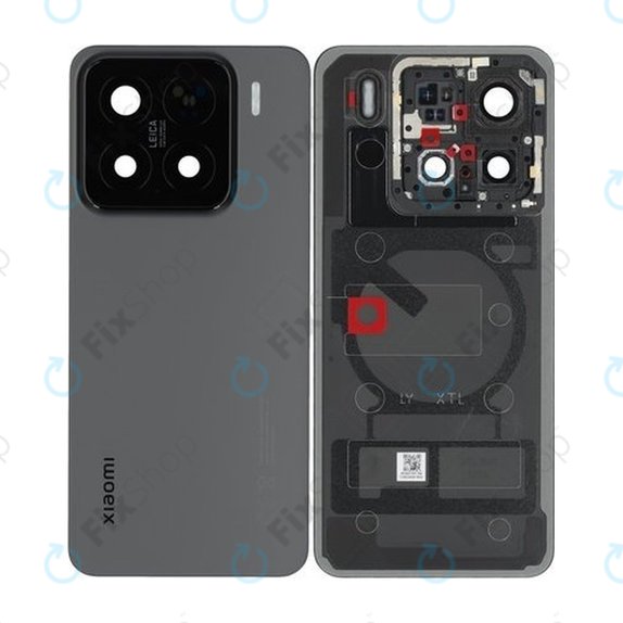 Cover batteria per Xiaomi 15 5G, Black, 560067000O300, Genuine Service Pack