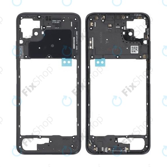 Telaio centrale per Samsung A22 5G A226B, Grigio, GH81-20718A, Genuine Service Pack