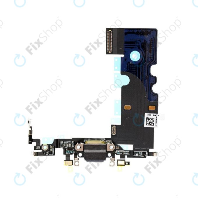 Connettore di ricarica con Cavo flex per iPhone 8, Black