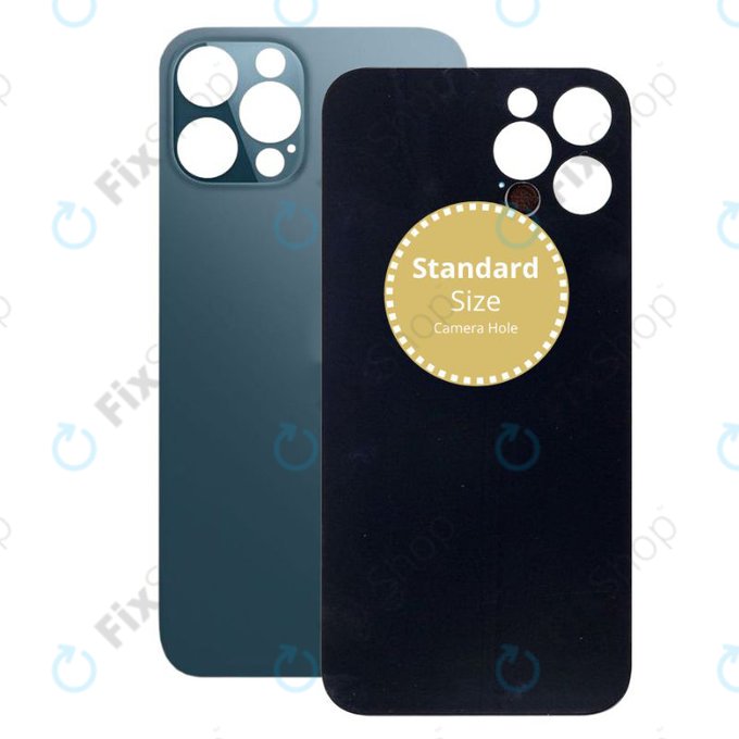 Vetro scocca posteriore per iPhone 12 Pro Max, Blue