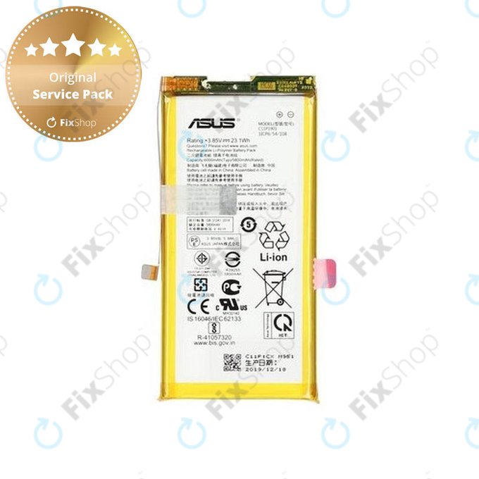 Batteria per Asus ROG Phone 2 ZS660KL, C11P1901, 0B200-03510300, 6000mAh, Genuine Service Pack