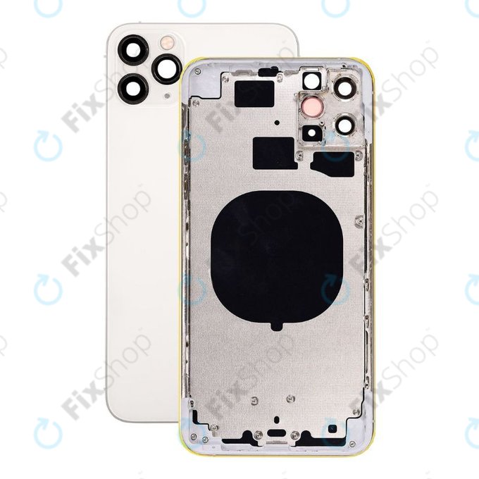 Scocca posteriore per iPhone 11 Pro Max, Silver