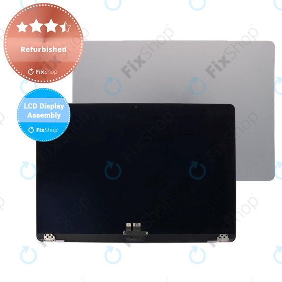 Schermo LCD per MacBook Air 13" M3 A3113 (2024), Space Gray, Display, Vetro frontale, Scocca, Refurbished