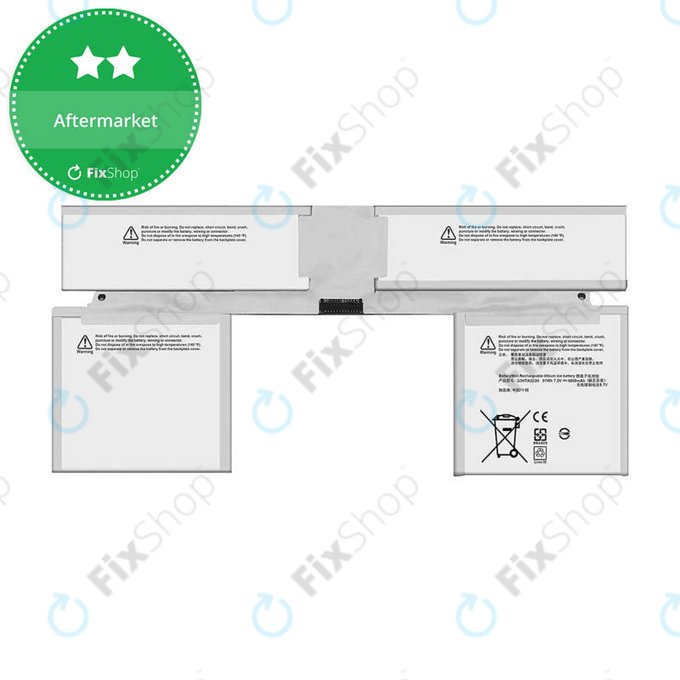 Batteria per Microsoft Surface Book 2, G3HTA021H, G3HTA023H, G3HTA024H, G3HTA048H, 6800mAh