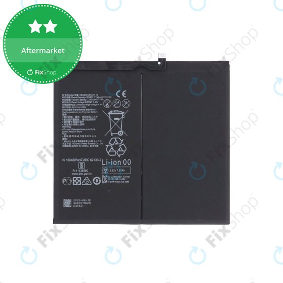 Batteria per Huawei MatePad 10.4, HB28D8C8ECW-12, 7250mAh