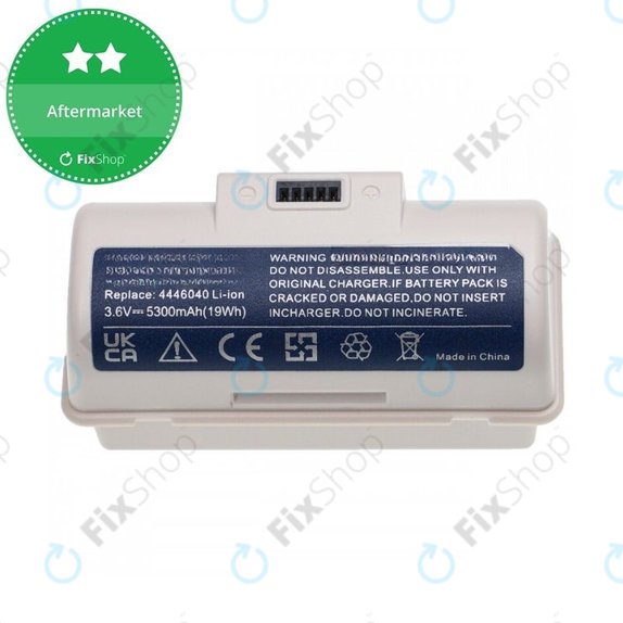 Batteria per iRobot Braava Jet 240, 241, 244, 245, Mopping Robot, 4446040, BC674, Li-Ion, 5300mAh, 3.6V