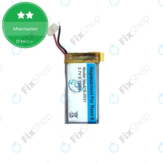 Batteria per iPod Nano (6th Gen), 105mAh