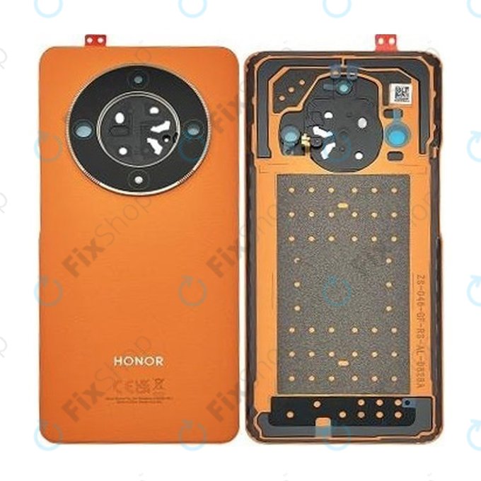 Cover batteria per Honor Magic6 Lite, Orange, 0235AHJR, 0235AHJY, Genuine Service Pack