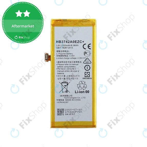 Batteria per Huawei P8 Lite ALE-L21, Y3 (2017), HB3742A0EZC, 2200mAh
