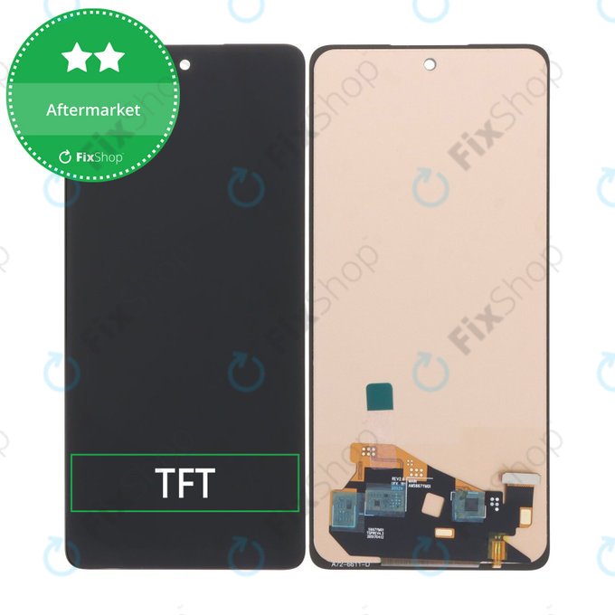 Schermo per Samsung A72 A725F, A726B, Vetro touch senza cornice