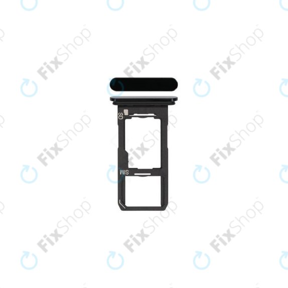 Vassoio SIM per Sony Xperia 1 II, Black, A5019824A, Genuine Service Pack