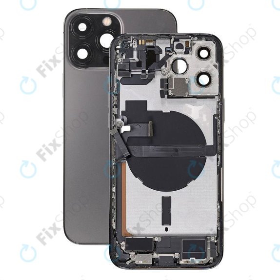 Scocca posteriore con piccoli componenti per iPhone 13 Pro Max, Graphite