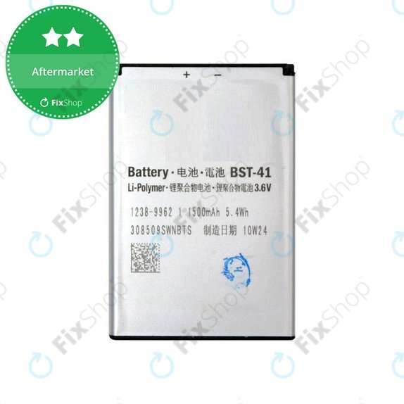 Batteria per Sony Xperia X10, Xperia 1, Xperia x2, Xperia Play, BST-41, 1500mAh