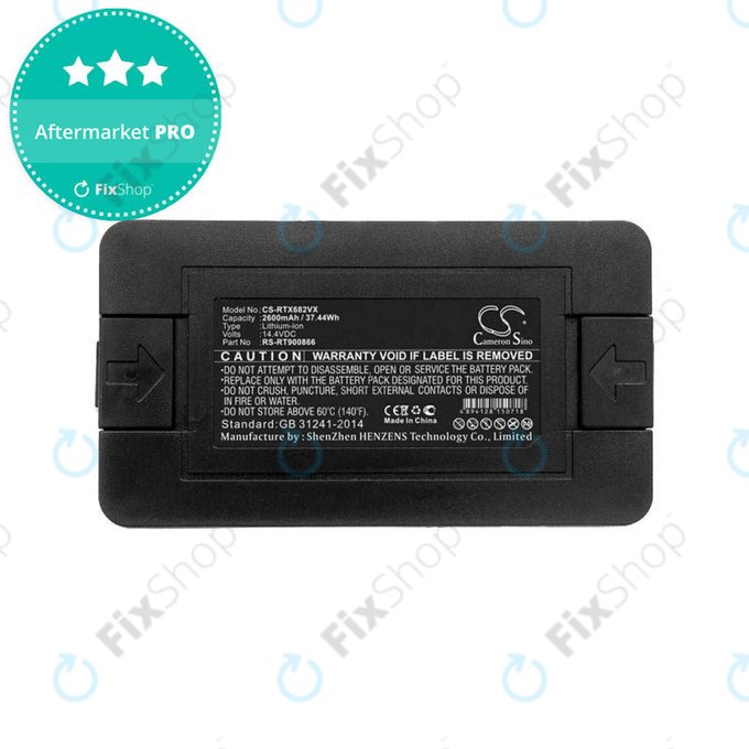 Batteria per Rowenta Explorer-seriess, Smart Force Essential-seriess, Tefal Explorer-seriess, RS-RT900866, Li-Ion, 2600mAh, 14.4V, HQ