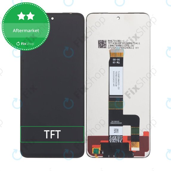Schermo LCD per Xiaomi Redmi 13 24049RN28L, Vetro touch senza cornice