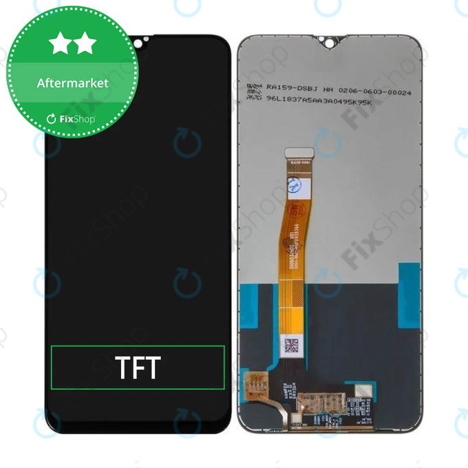 Schermo LCD per Realme 5 Pro, Vetro touch senza cornice