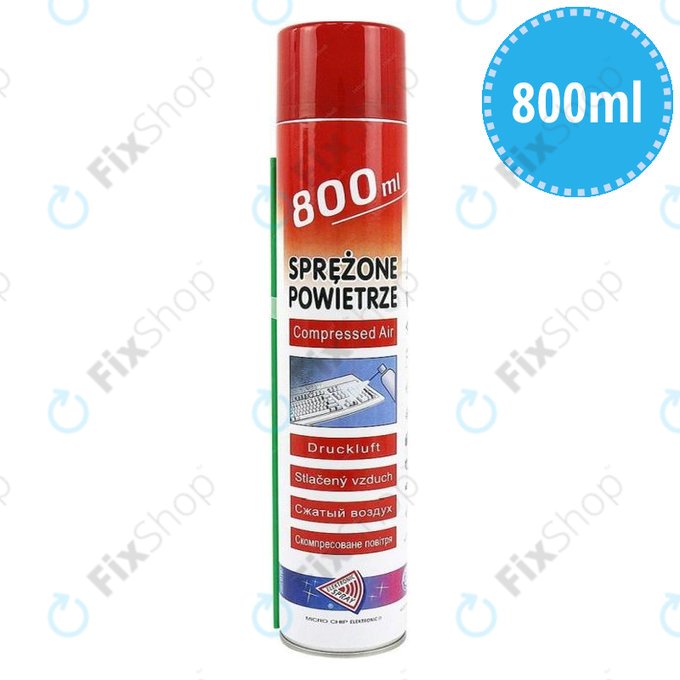 Aria compressa infiammabile 800ml, Micro Chip Electronic