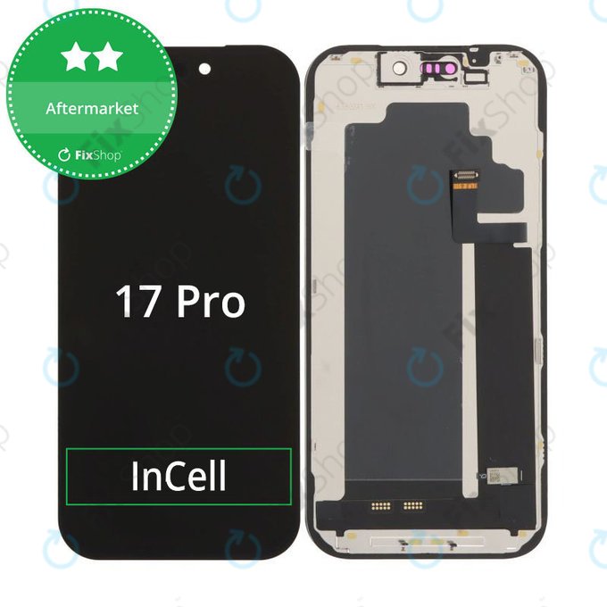 Schermo In-Cell FHD per iPhone 17 Pro, Vetro touch con cornice