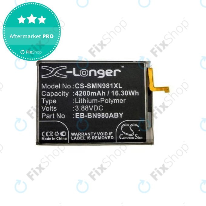 Batteria per Samsung Note 20 N980B, EB-BN980ABY, 4200mAh, HQ