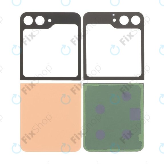 Cover batteria per Samsung Z Flip 6 F741B, Peach