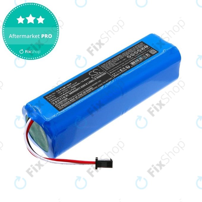 Batteria per Xiaomi Roidmi EVE Plus, Viomi, Lydsto, Proscenic, Tefal, NR18650 M26-4S2P, SUN-INTE-181, H18650CH-4S2P, Li-Ion, 5200mAh, 14.4V, HQ