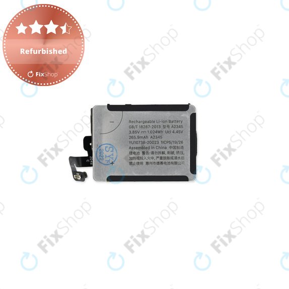 Batteria per Apple Watch 6 40mm, 266mAh, Refurbished