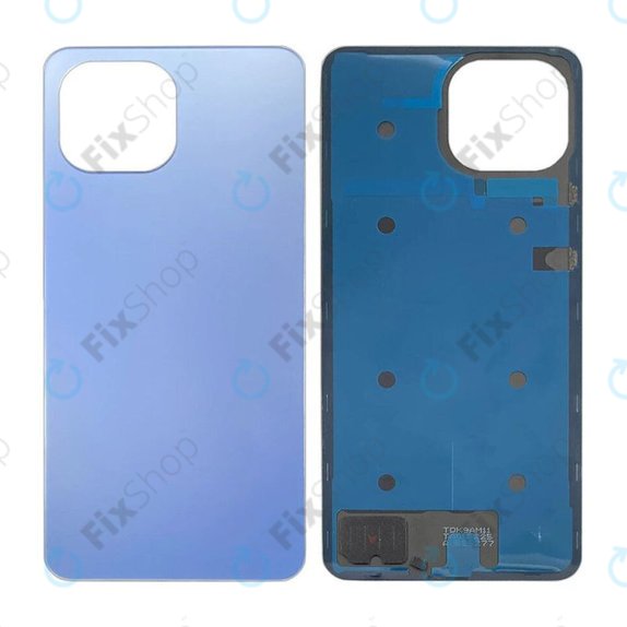 Cover batteria per Xiaomi 11 Lite 5G NE 2109119DG, 2107119DC, Bubblegum Blue