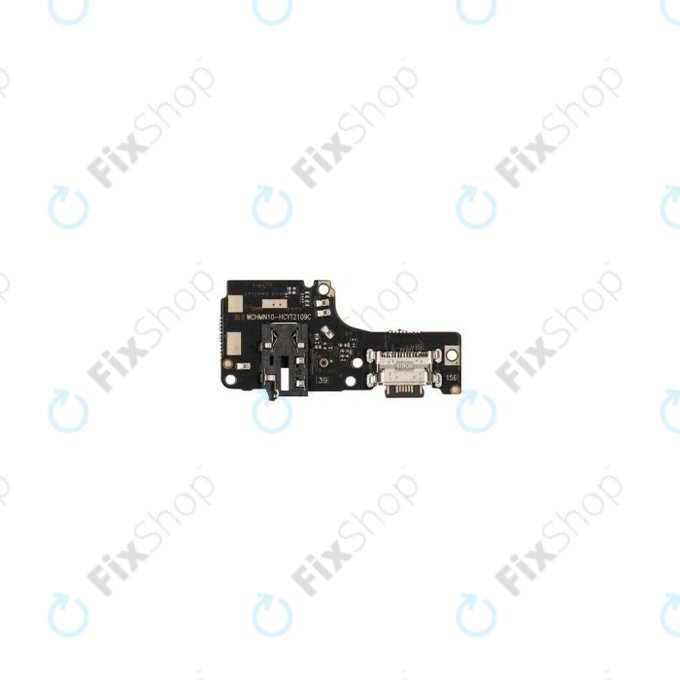 Scheda PCB connettore di ricarica per Xiaomi Redmi Note 10S, 5600010K7B00, Genuine Service Pack